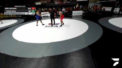 Cons. Round 3 - Zaid Alvarez, Salinas Valley Wrestling Club (SVWC) vs Jeremyah Quiroz, Downey High School Wrestling