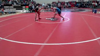 160 lbs Cons. Round 4 - Kaedin Lange, Martin County Red Bulls vs Talan Osborne, Lake Crystal Wellcome Memorial Area