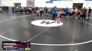 77 lbs Quarterfinal - Gavin Mayer, Pioneer Grappling Academy vs Tucker Watson, Mid Valley Wrestling Club