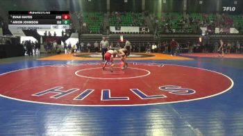 5A 120 lbs Cons. Round 1 - Arion Johnson, East Limestone vs Evan Hayes, A P Brewer High School