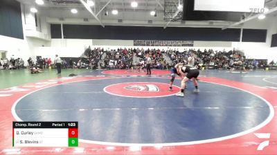 165 lbs Champ. Round 2 - Seth Blevins, South Torrance vs Djibril Curley, Santa Monica