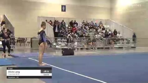 Olivia Lang - Floor, Cincinnati #118 - 2021 USA Gymnastics Development Program National Championships