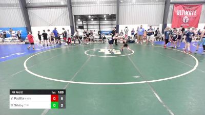 52 lbs Rr Rnd 2 - Vincent Padilla, Mat Assassins K8 B vs Gage Silsby, CT Whale K-8