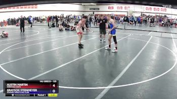 125 lbs Round 2 - Austin Martin, Nebraska Boyz vs Grayson Steinmeyer, Seward Wrestling Club