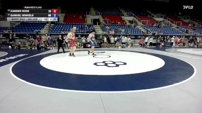 285 lbs Cons. Rd Of 32 - Xander Rose, CO vs Samuel Winkels, MN