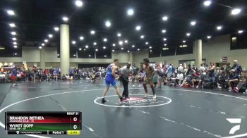 175 lbs Round 2 Champ & Wb (32 Team) - Brandon Bethea, Assassins Blue vs Wyatt Goff, Level Up