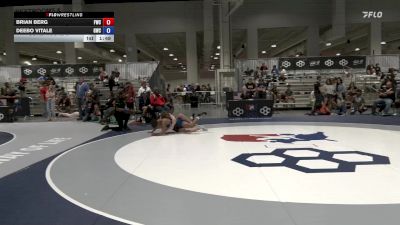 U15 GR - 62 lbs Cons. Round 5 - Brian Berg, Frontier Wrestling Club vs Deebo Vitale, Grindhouse Wrestling Club