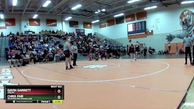 285 lbs Semifinal - Chris Fair, Washington (Massillon) vs Gavin Garrett, Shelby