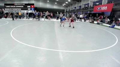 145 lbs Champ. Rd Of 16 - Jade Chloe Johnson, Red Cobra Wrestling Academy vs Madilyn Thompson, Champions Wrestling Club
