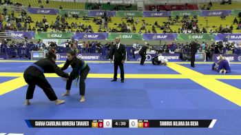 Tamiris Juliana Da Silva vs Sarah Carolina Moreira Tavares 2025 Brasileiro Jiu-Jitsu IBJJF