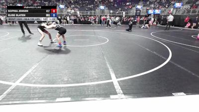 96.6-106 lbs Consi Of 8 #1 - Sophia Jensen, 417 Wrestling Club vs Elise Slaten, Bulls WC