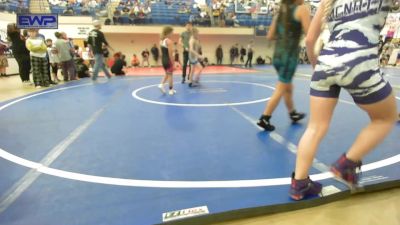 61 lbs Rr Rnd 3 - Riley Wishard, Tiger Trained Wrestling vs Mackenzie Eighmy, Heat