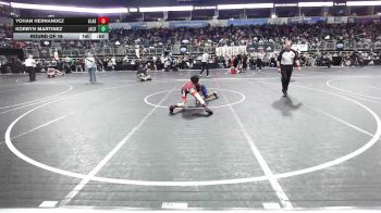 92 lbs Round Of 16 - Yohan Hernandez, Gladiator WC vs Korbyn Martinez, Jack Pine Savage