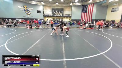 165 lbs Semifinal - Jarrett Wadsen, MN vs Colton Loween, MN