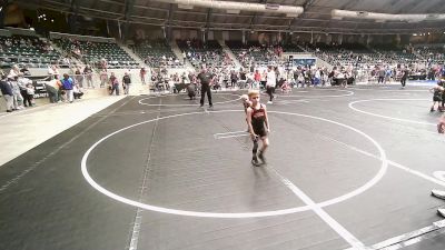 49 lbs Round Of 16 - Denver Potter, Cushing Tigers vs Teddy McFarland III, Sperry Wrestling Club