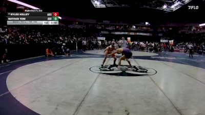 4A 160 lbs Champ. Round 1 - Rylee Kelley, Artesia vs Nathan Tom, Kirtland