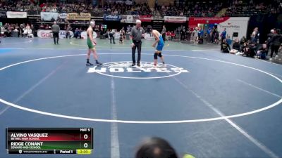 119 lbs Semifinal - Ridge Conant, Seward High School vs Alvino Vasquez, Bethel High School