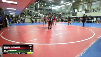 138 lbs Champ. Round 2 - Jackson Hogget, HULBERT vs Jerrell Alexander, MCLAIN