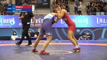 73 kg 1/4 Final - Veronika Nyikos, Hungary vs Priya Priya, India