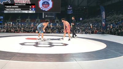 138 lbs Champ. Rd Of 64 - Bekim Zherka, Florida vs Matthew Orbeta, California