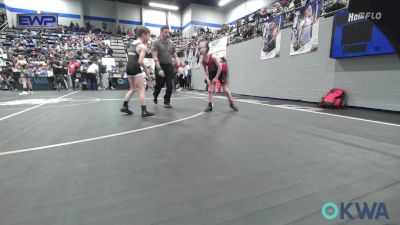 67 lbs Semifinal - Levi Wright, Weatherford Youth Wrestling vs Brett Brooks, Shelton Wrestling Academy