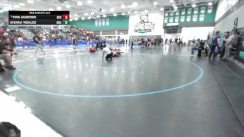 138 lbs Champ. Round 2 - Finn Janetzke, Mt Carmel vs Joshua Vidales, Adelanto