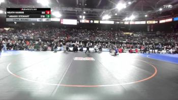 3A 157 lbs Cons. Round 1 - Heath Harris, Ririe vs Amado Stewart, St. Maries