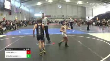 62 lbs Consi Of 4 - Josiah Barcello, Tuff Kidz vs Emerson Custenborder, Granite WC