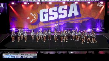 American Cheer - SR WHITE [2026 L1 Senior - Medium Day 2] 2026 GSSA Grand Nationals