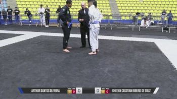 Khelvin Cristian Ribeiro De Souz vs ARTHUR SANTOS OLIVEIRA 2026 CBJJE International BJJ Championships