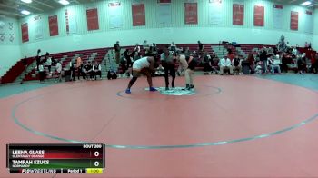 190 lbs 3rd Place Match - Tamrah Szucs, Normandy vs Leena Glass, Olentangy Orange