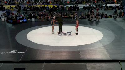 130 lbs Round Of 64 - Rachael Wilson, KS vs Lilliana Banks, WI