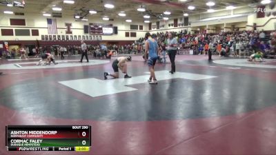 JV-28 lbs Cons. Semi - Ashton Middendorp, Northeast Community vs Cormac Faley, Dubuque Hempstead