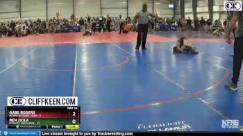 88 lbs Round 2 (6 Team) - Ben Ziola, Dynasty Death Row vs Gabe Rogers, NCWAY National Team