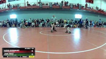 102 lbs Cons. Round 2 - Alexis Rodriquez, Elite Athletic Club vs Josie Price, Floyd Wrestling Club
