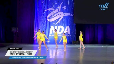Synergy Dance Academy - Mini Lyrical Elite [2025 Mini - Contemporary/Lyrical - Small Day 2] 2025 NDA All-Star National Championship