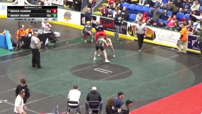 140 lbs Consi Of 32 #2 - Brock Zander, Solanco vs Brody Reams, Frazier