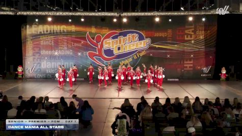 Dance Mania All Stars [2025 Senior - Premier - Pom Day 1] 2025 Spirit Cheer Dance Grand Nationals & Cheer Nationals