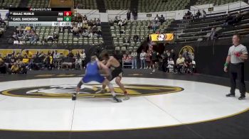 157 lbs Quarterfinal - Isaac Ruble, Purdue vs Cael Swensen, South Dakota State