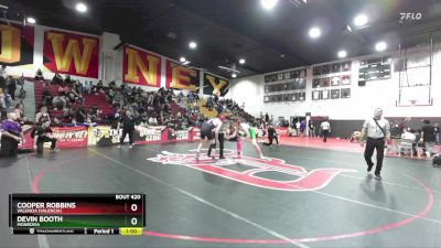 175 lbs Cons. Round 2 - Cooper Robbins, Valencia (Valencia) vs Devin Booth, Monrovia