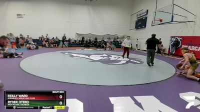 43 lbs Cons. Round 3 - Ryder Otero, High Plains Thunder vs Reilly Ward, Glenrock Wrestling Club