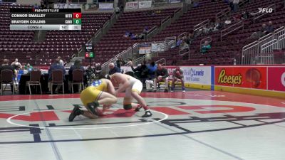 215 lbs Consi 4 - Connor Smalley, Notre Dame - GP vs Brayden Collins, Canon-McMillan