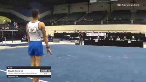 David Ramirez - Floor, Central Coast Gymnastics Sports Center - 2021 USA Gymnastics Development Program National Championships