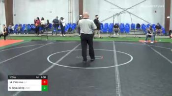 120 lbs Consolation - Aj Falcone, Elite vs Sammy Spaulding, Underground