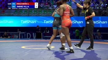 62 kg 1/4 Final - Adaugo Nwachukwu, United States vs Melanie Jimenez Villalba, Mexico