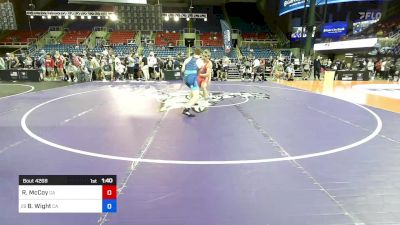 190 lbs Rnd Of 128 - Robert McCoy, GA vs Brady Wight, CA