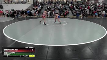 138 lbs Cons. Round 1 - Landon Holmes, Rogers Wrestling Club vs Nick Pasutti, Road Birds