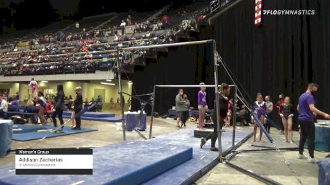 Addison Zacharias - Women's Group, In Motion Gymnastics - 2021 Women's Xcel Region 4 Championships