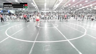 170 lbs Consi Of 64 #2 - Logan Ross, RI vs Maddox Fritz, TX