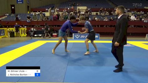 Mason Gillmer Lhyle vs Jaden Nicholas Bunton 2024 Pan IBJJF Jiu-Jitsu No-Gi Championship